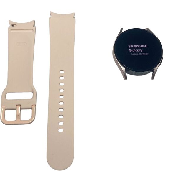 Samsung Galaxy Watch4 40mm BT Smartwatch ECG GPS WiFi Wear OS SM-R860 Black US - Picture 2 of 9